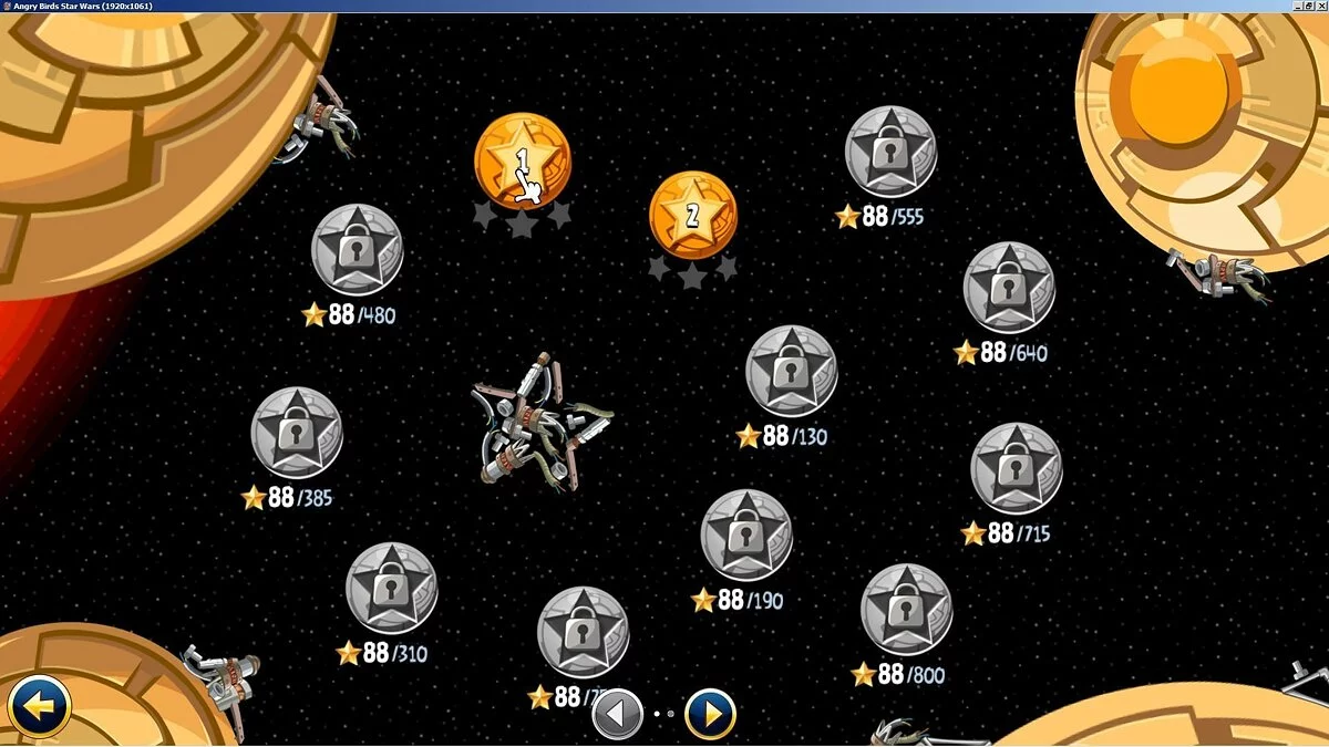 Скриншот из игры Angry Birds Star Wars - 43
