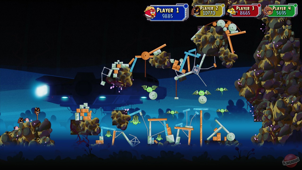 Скриншот из игры Angry Birds Star Wars - 39