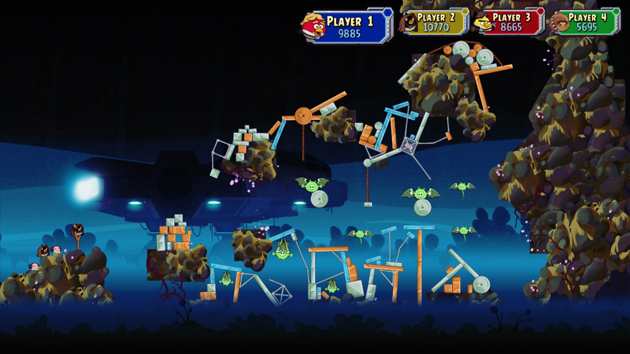 Скриншот из игры Angry Birds Star Wars - 55