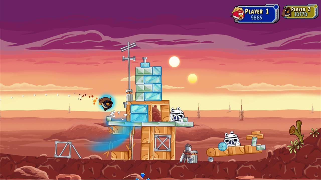 Скриншот из игры Angry Birds Star Wars - 56