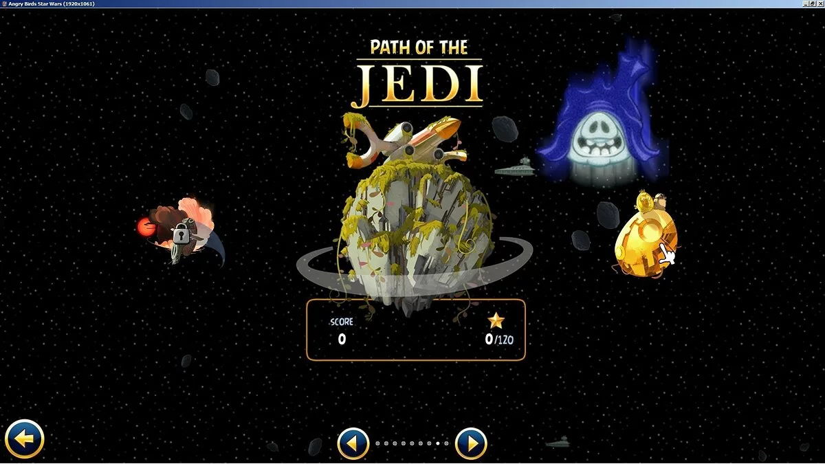 Скриншот из игры Angry Birds Star Wars - 26