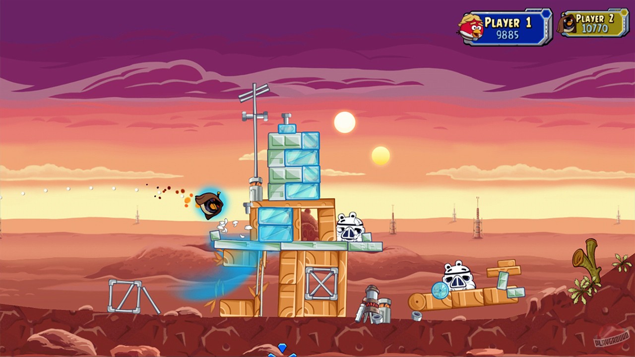 Скриншот из игры Angry Birds Star Wars - 30