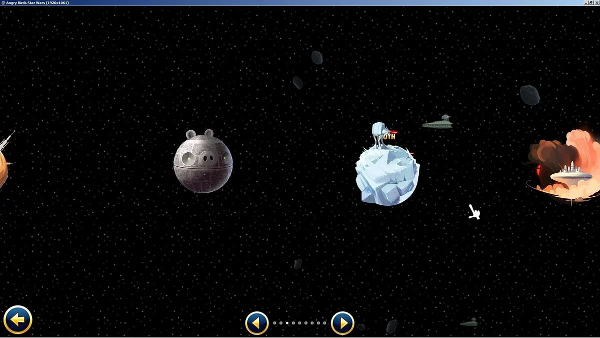 Скриншот из игры Angry Birds Star Wars - 18