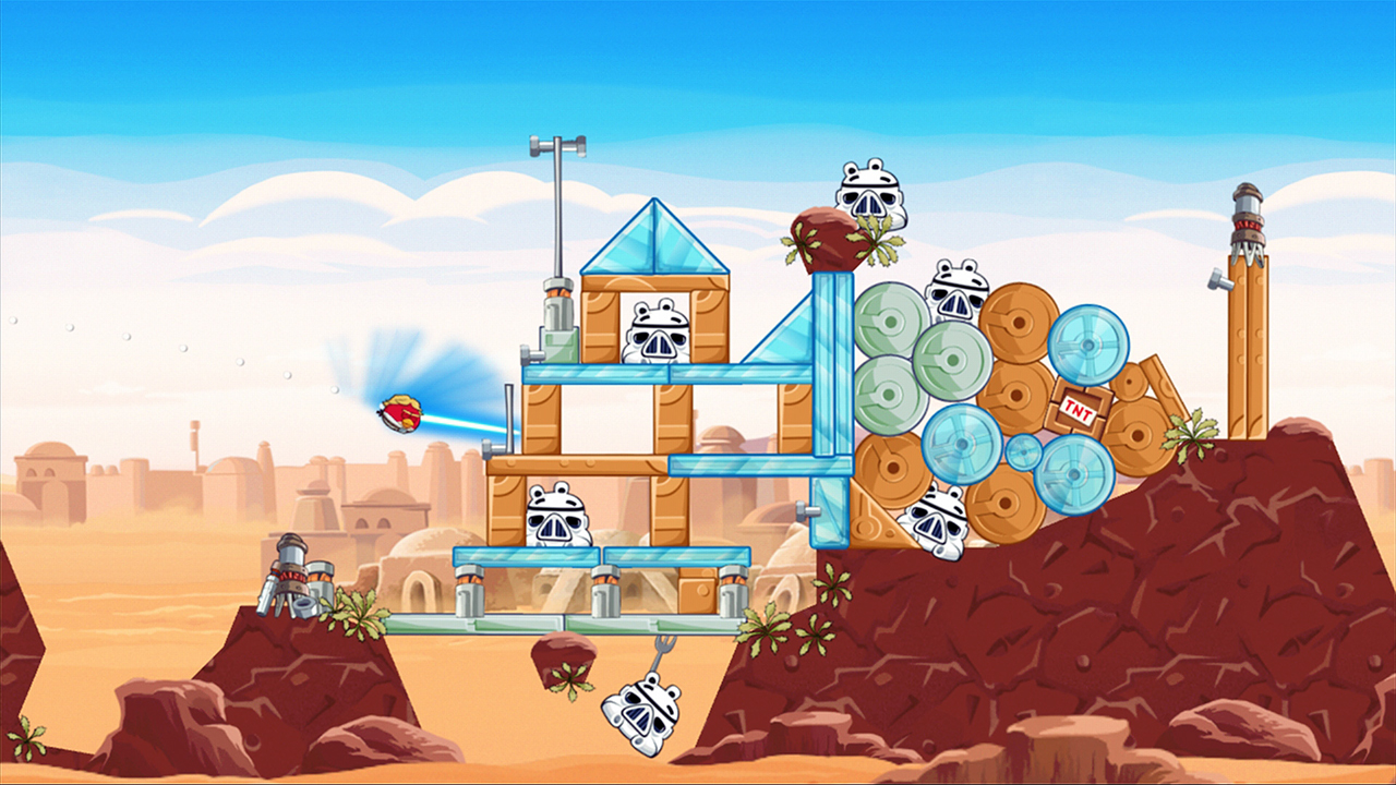 Скриншот из игры Angry Birds Star Wars - 23