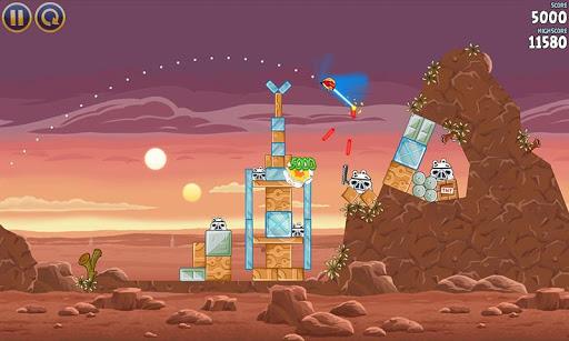 Скриншот из игры Angry Birds Star Wars - 42