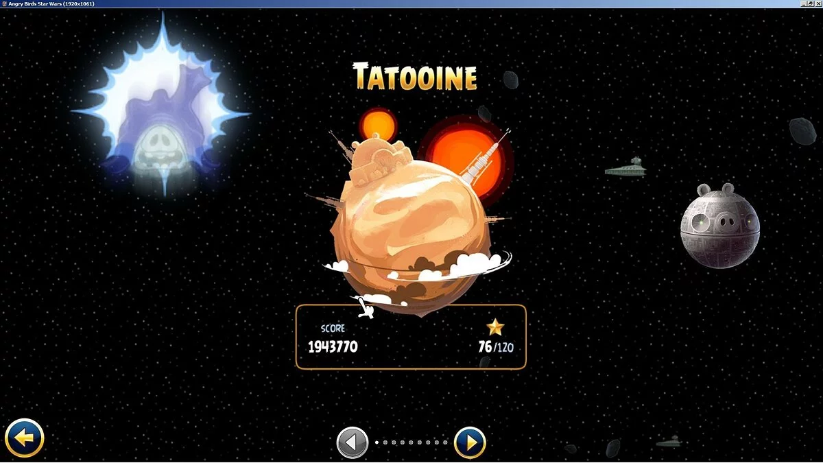 Скриншот из игры Angry Birds Star Wars - 15