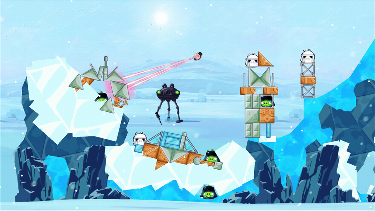 Скриншот из игры Angry Birds Star Wars - 37