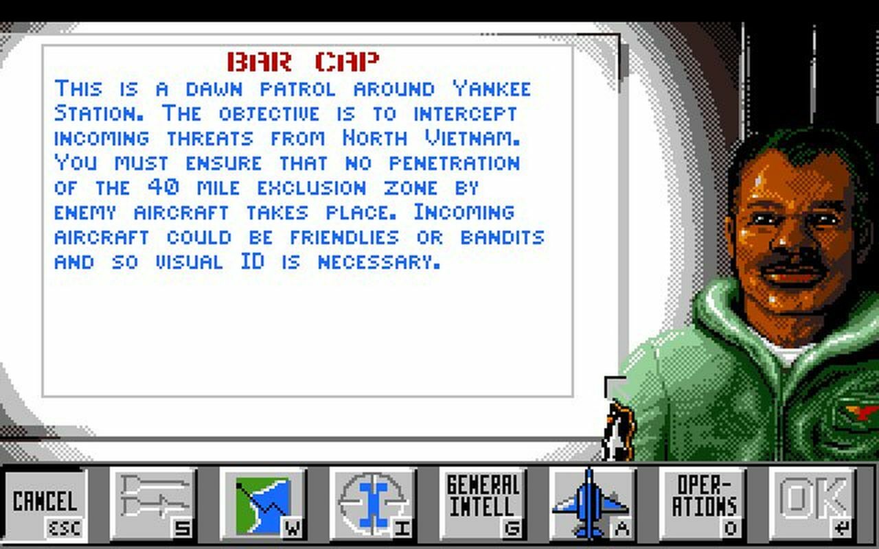 Скриншот из игры Flight of the Intruder - 8