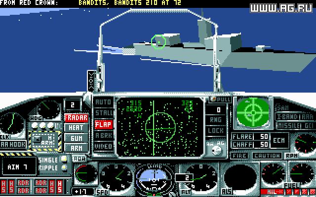Скриншот из игры Flight of the Intruder - 13