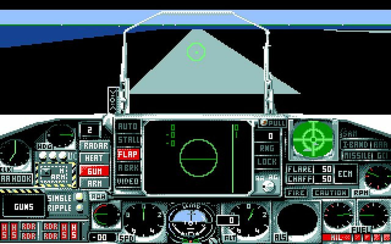 Скриншот из игры Flight of the Intruder - 1