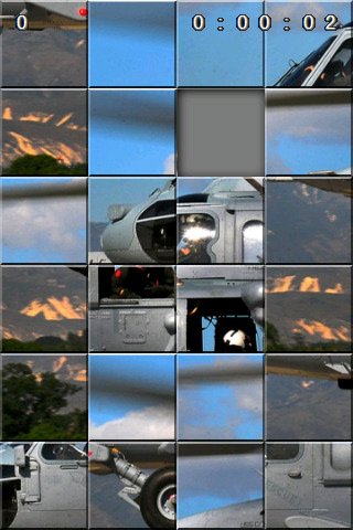 Скриншот из игры Slide Puzzle Military Choppers - 1