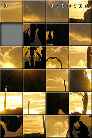 Скриншот из игры Slide Puzzle MIlitary Planes - 4