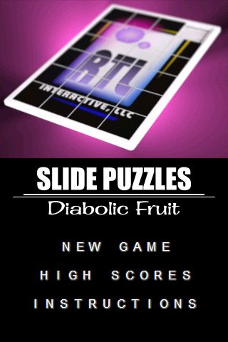 Скриншот из игры SlidePuzzles Diabolic Fruit - 2