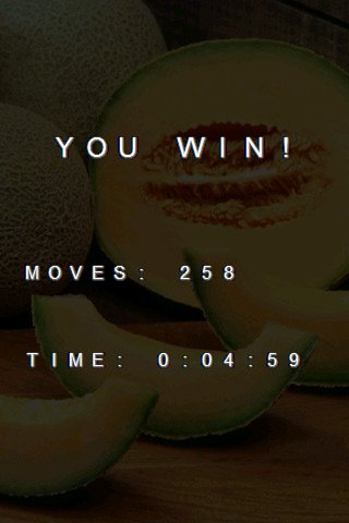 Скриншот из игры SlidePuzzles Diabolic Fruit - 5