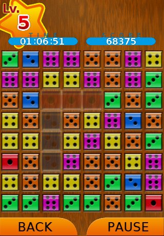 Скриншот из игры CountDicePuzzle - 3