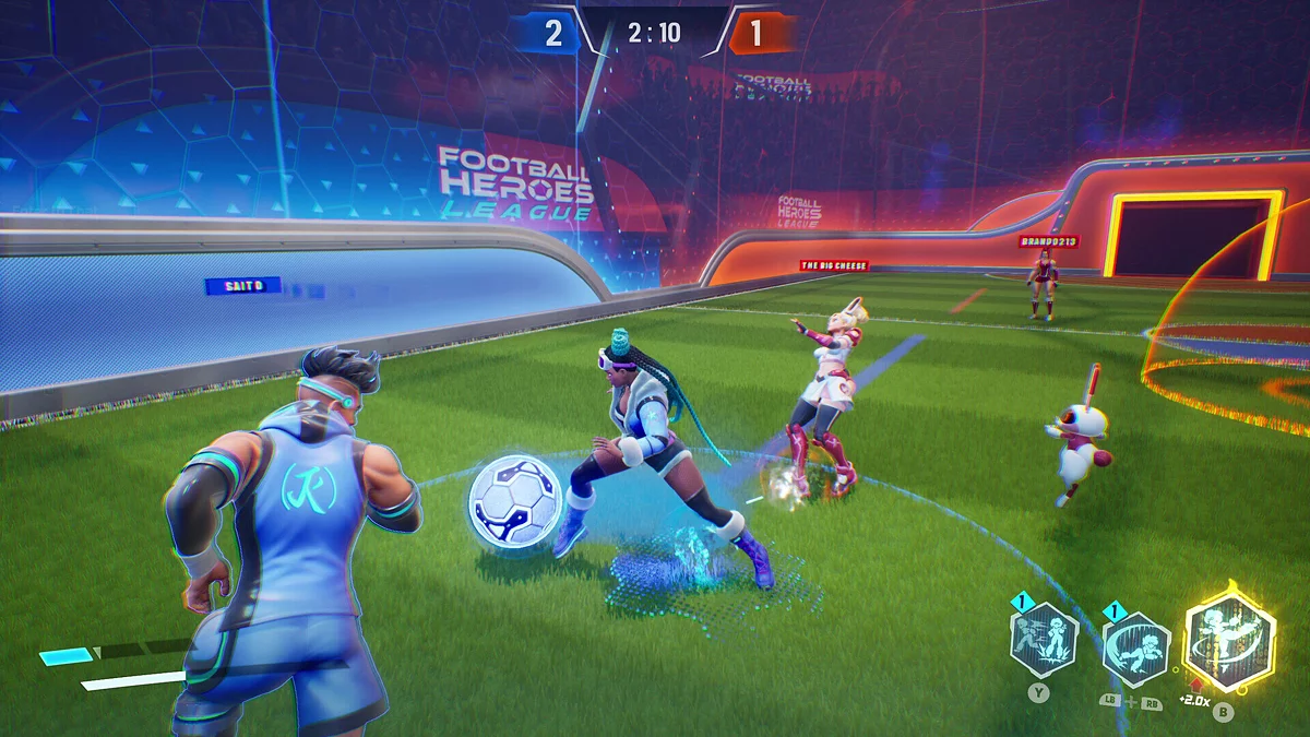 Скриншот из игры Football Heroes League - 7