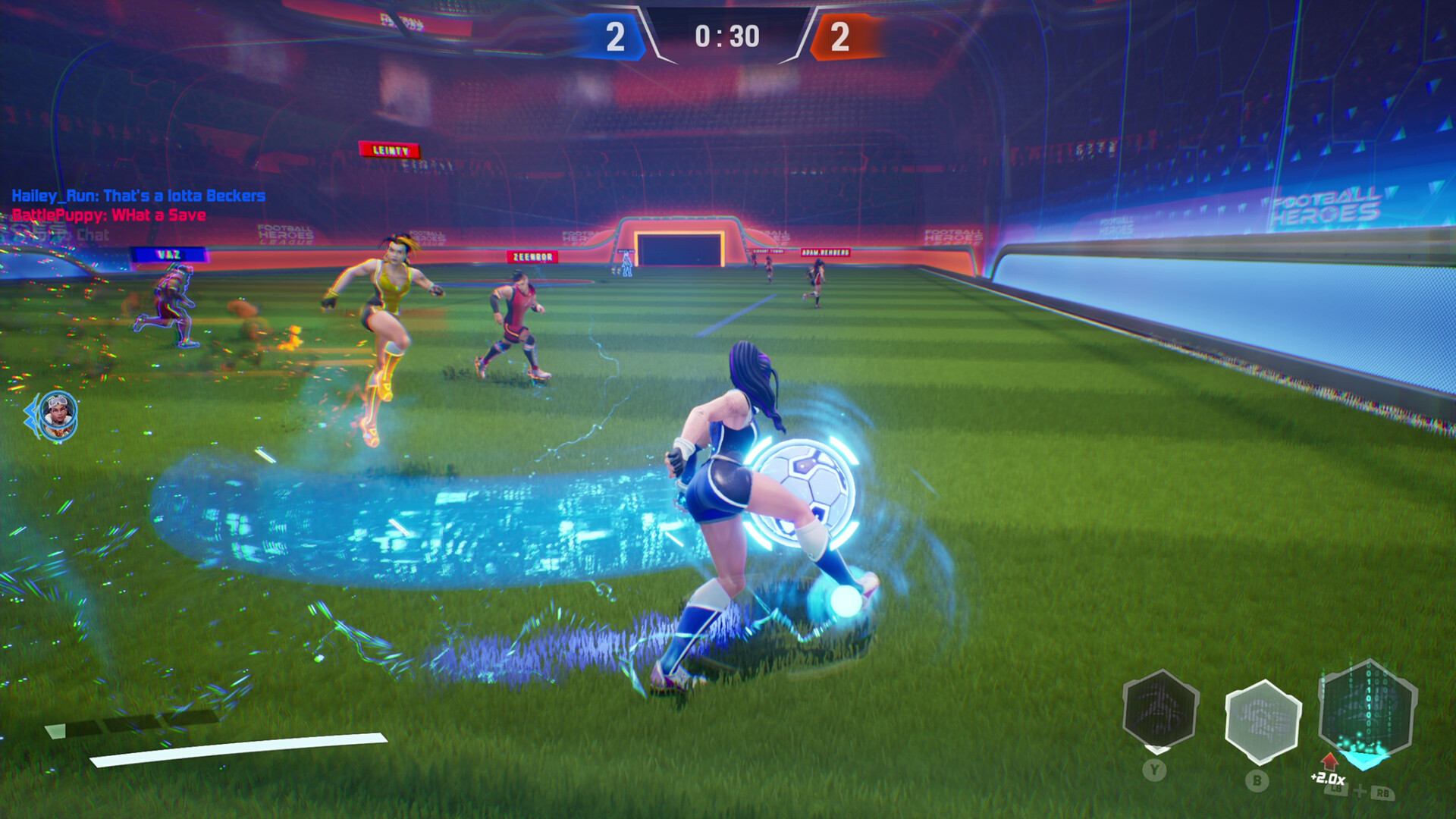 Скриншот из игры Football Heroes League - 8