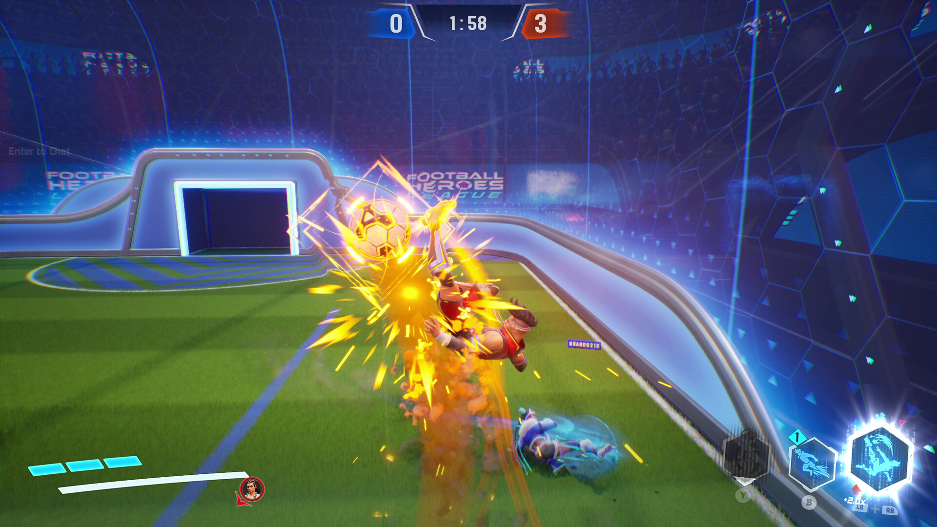 Скриншот из игры Football Heroes League - 2