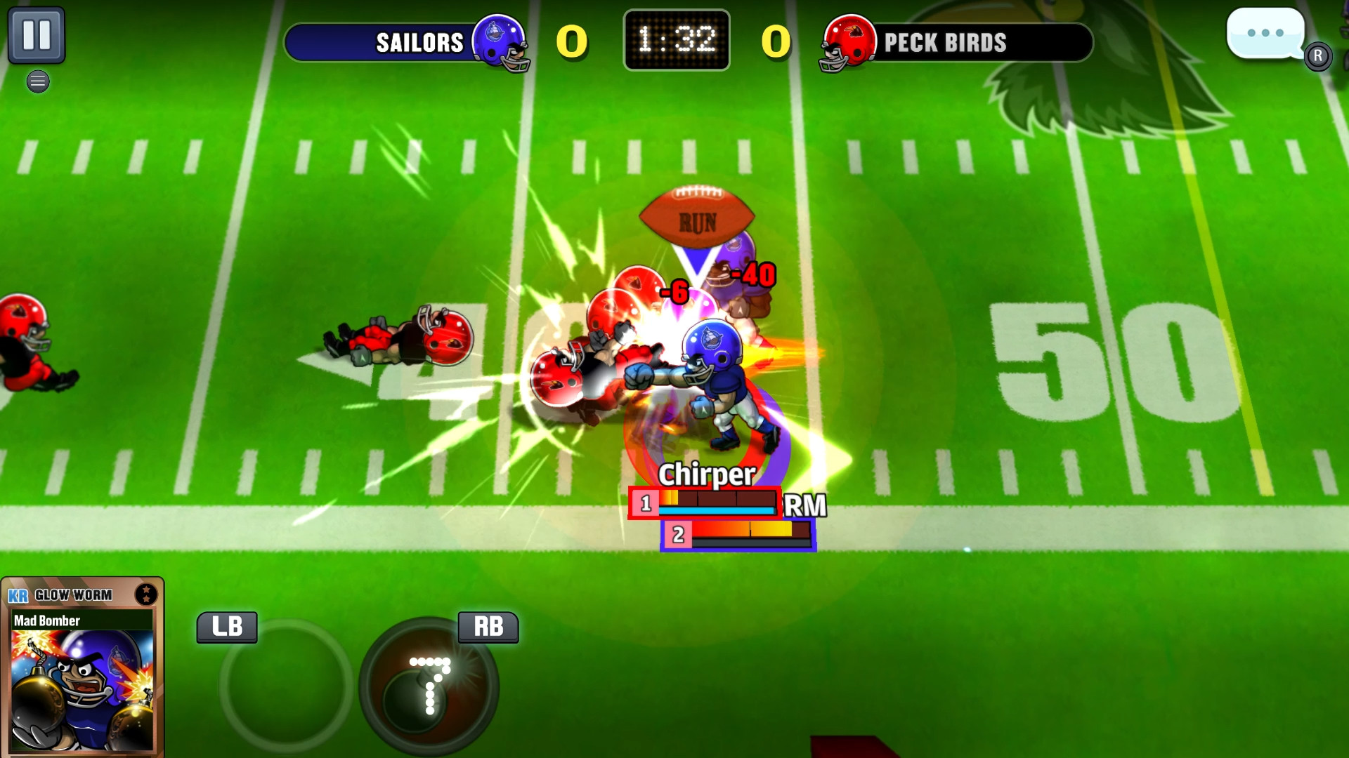 Скриншот из игры Football Heroes Turbo - 1