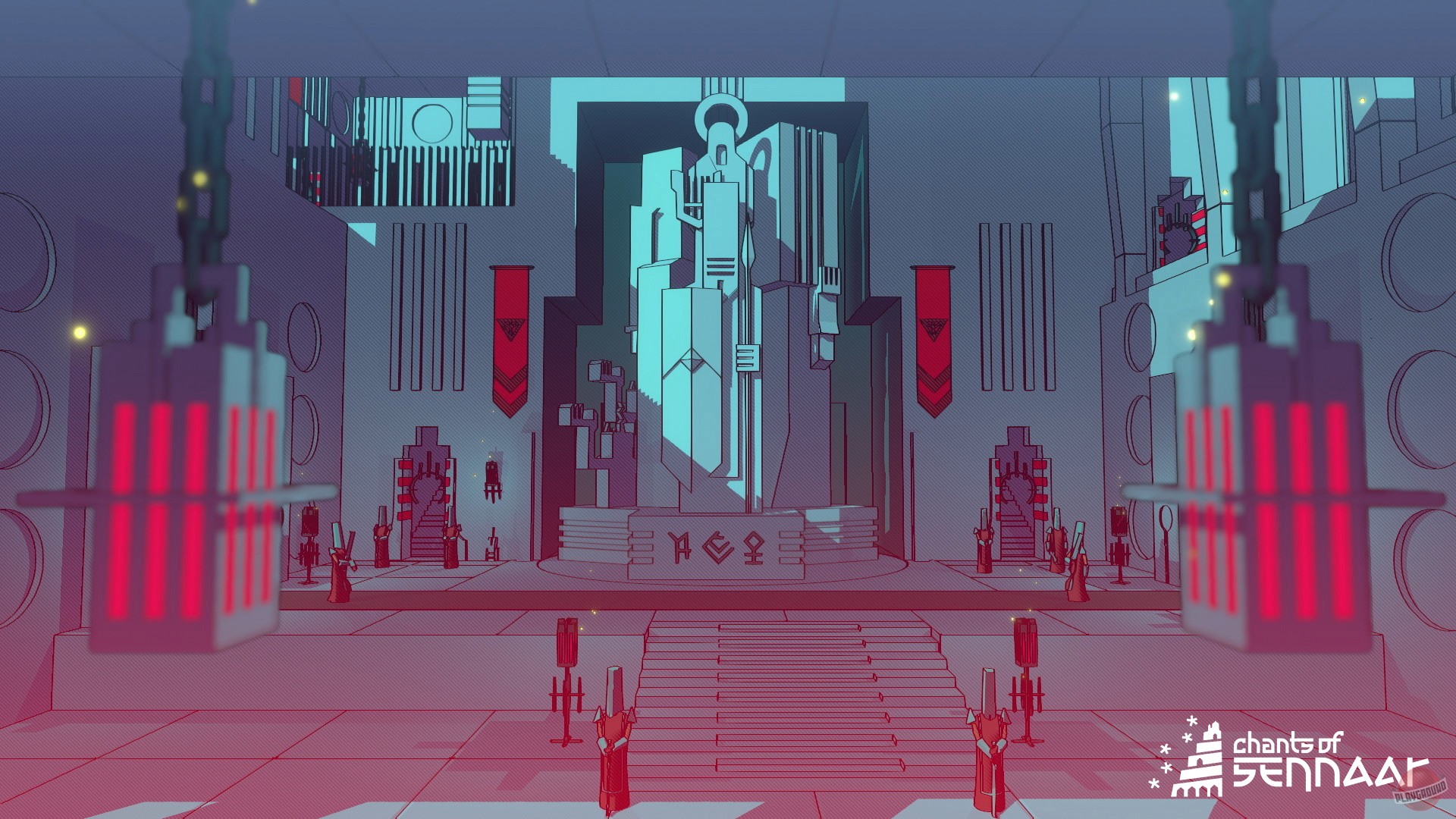 Скриншот из игры Chants of Sennaar - 2