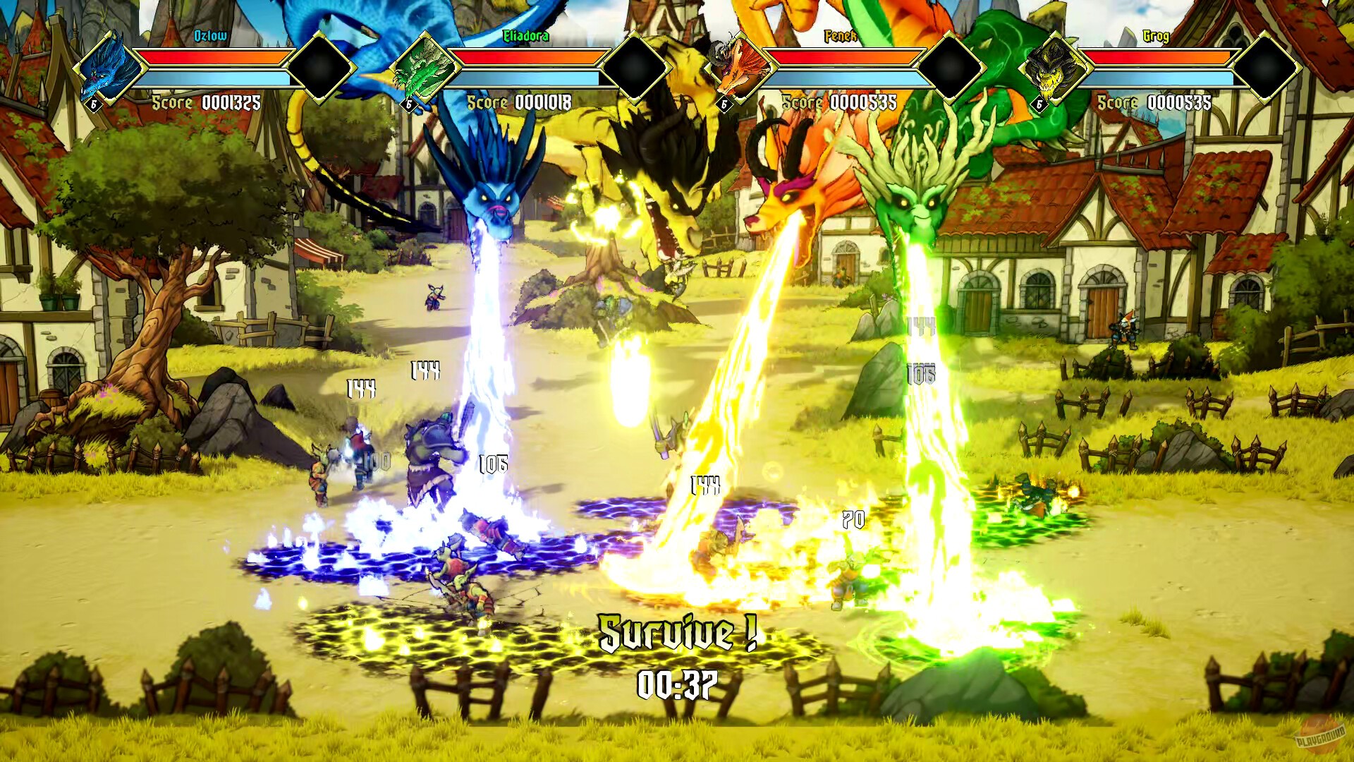 Скриншот из игры Heroes of Mount Dragon - 6