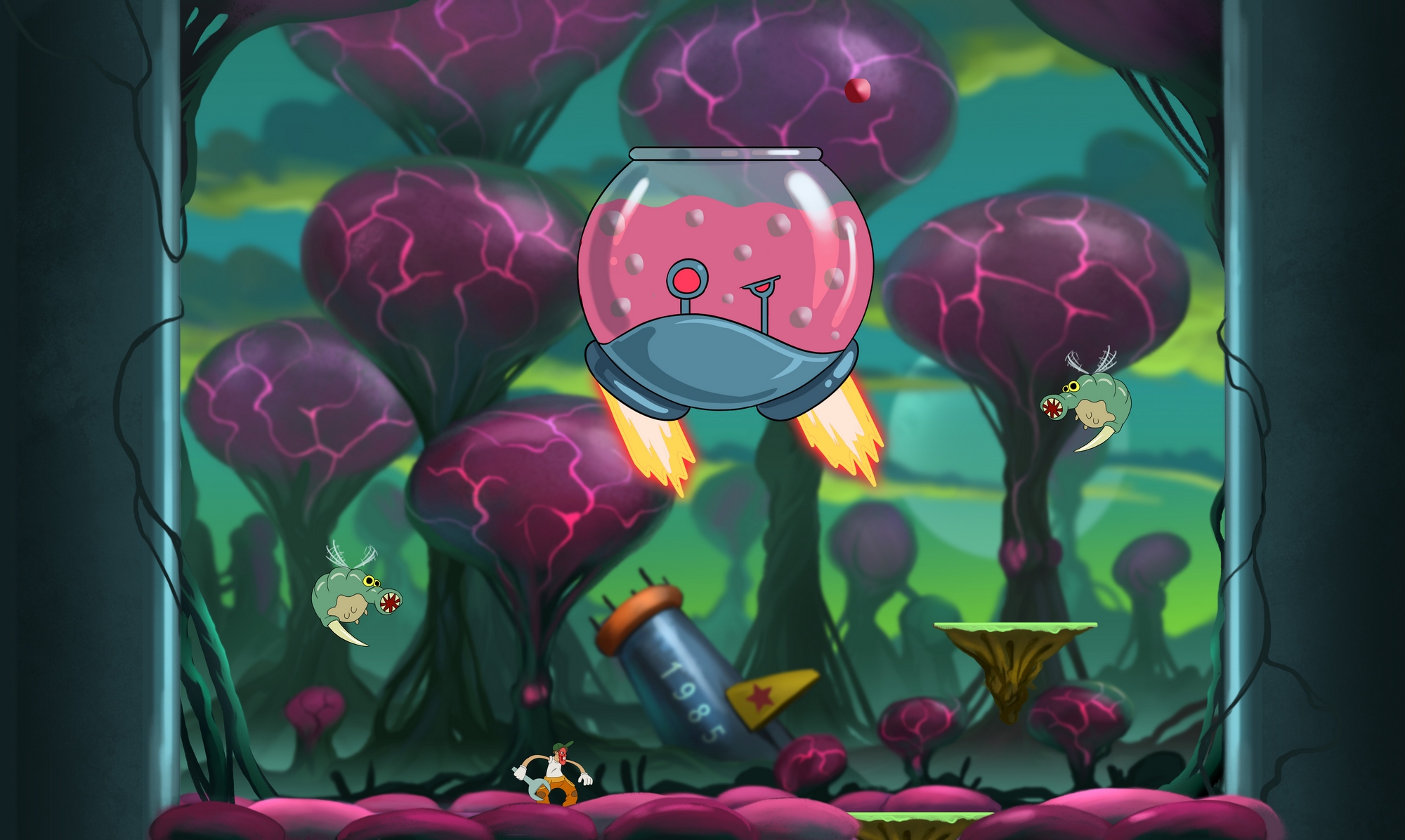 Скриншот из игры Redneck Ed: Astro Monsters Show - 16