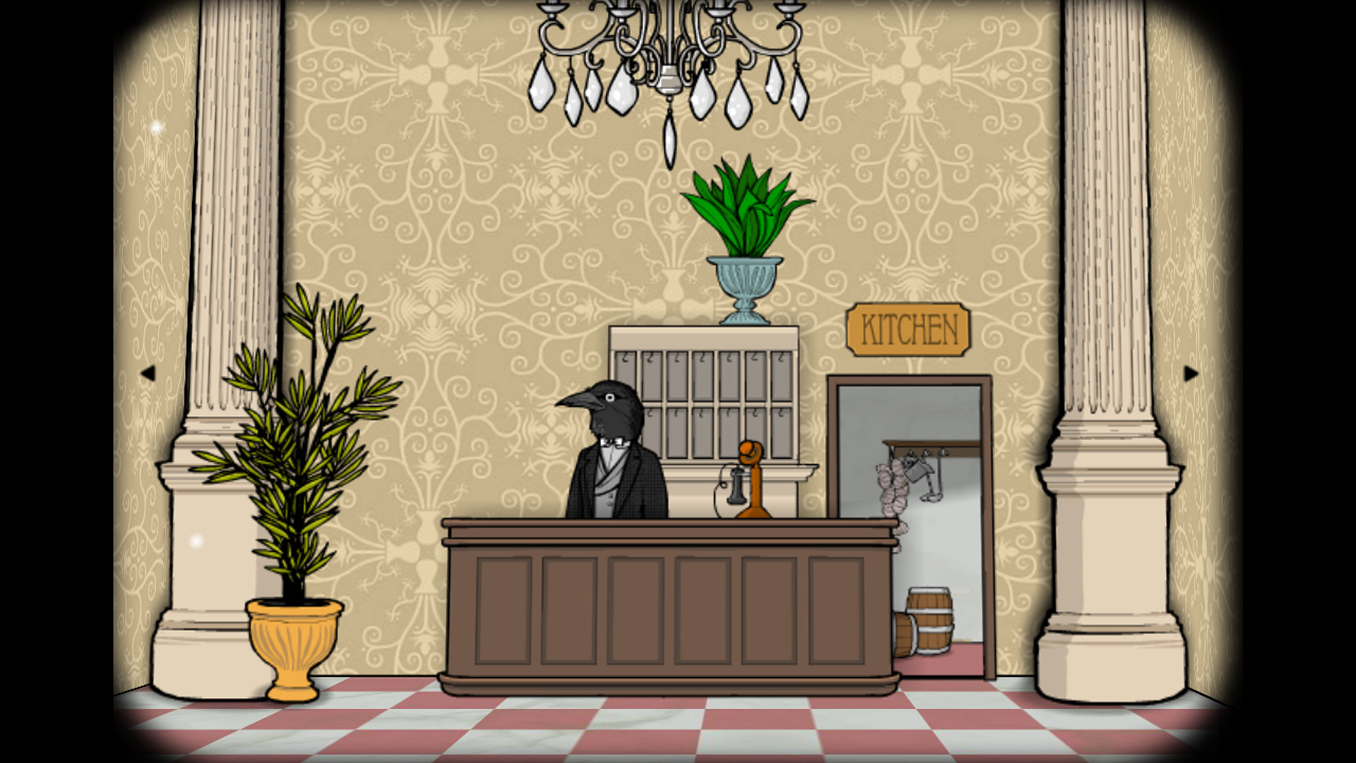 Скриншот из игры Rusty Lake Hotel - 1
