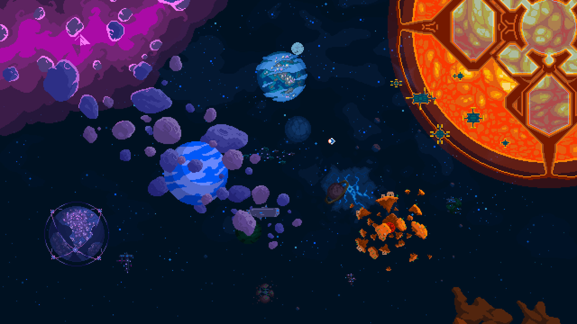 Скриншот из игры Astro Duel 2 - 23