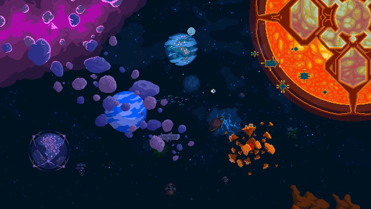 Скриншот из игры Astro Duel 2 - 24