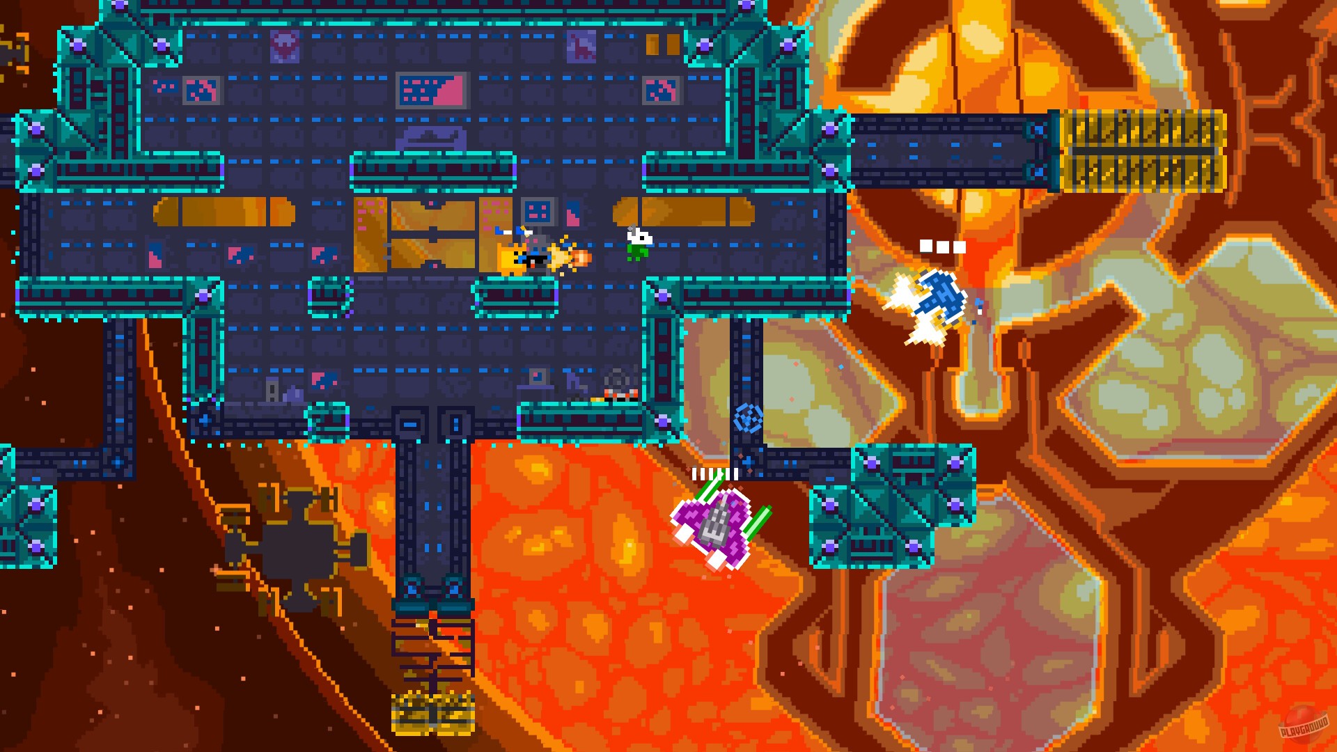 Скриншот из игры Astro Duel 2 - 5