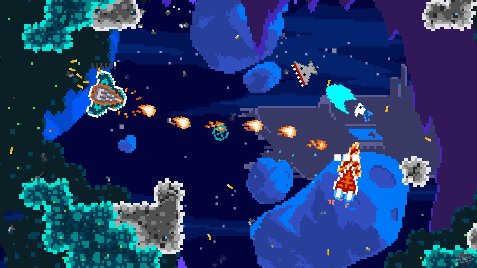 Скриншот из игры Astro Duel 2 - 19