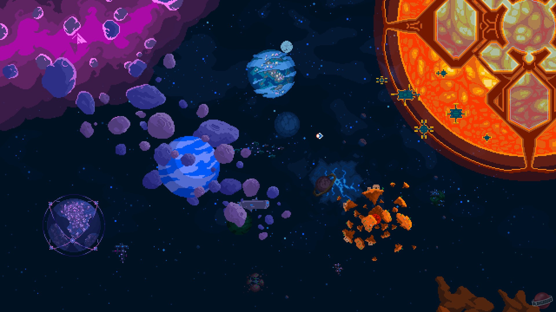 Скриншот из игры Astro Duel 2 - 13