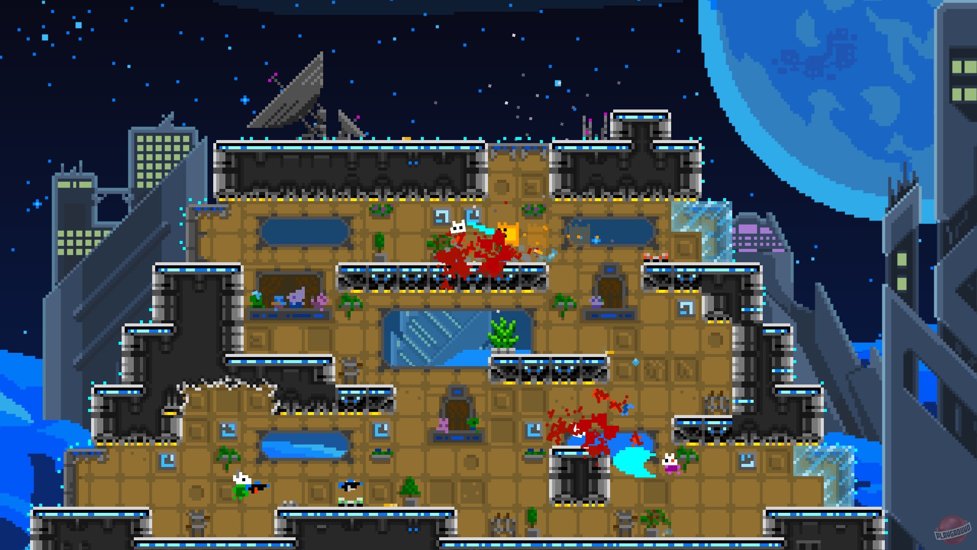 Скриншот из игры Astro Duel 2 - 33