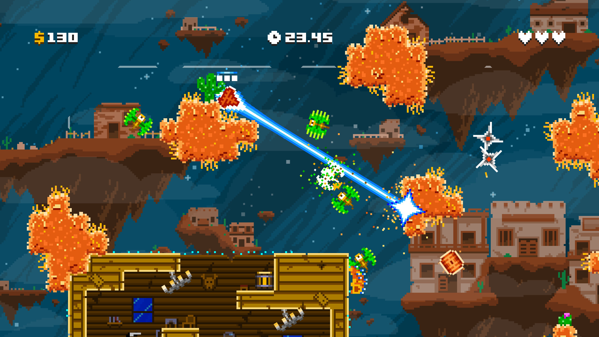 Скриншот из игры Astro Duel 2 - 37