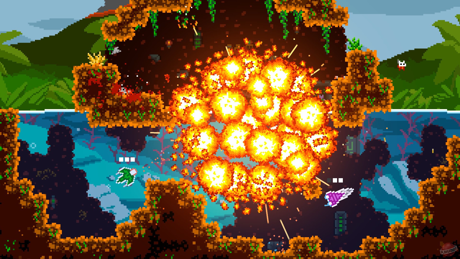 Скриншот из игры Astro Duel 2 - 8