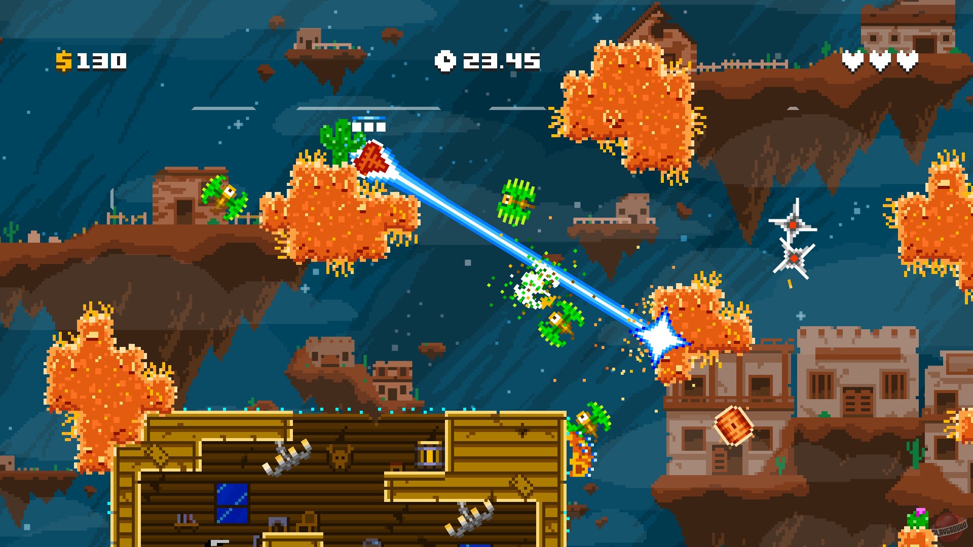 Скриншот из игры Astro Duel 2 - 27