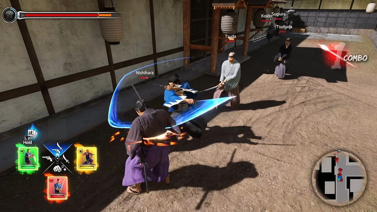 Скриншот из игры Yakuza Ishin - 94