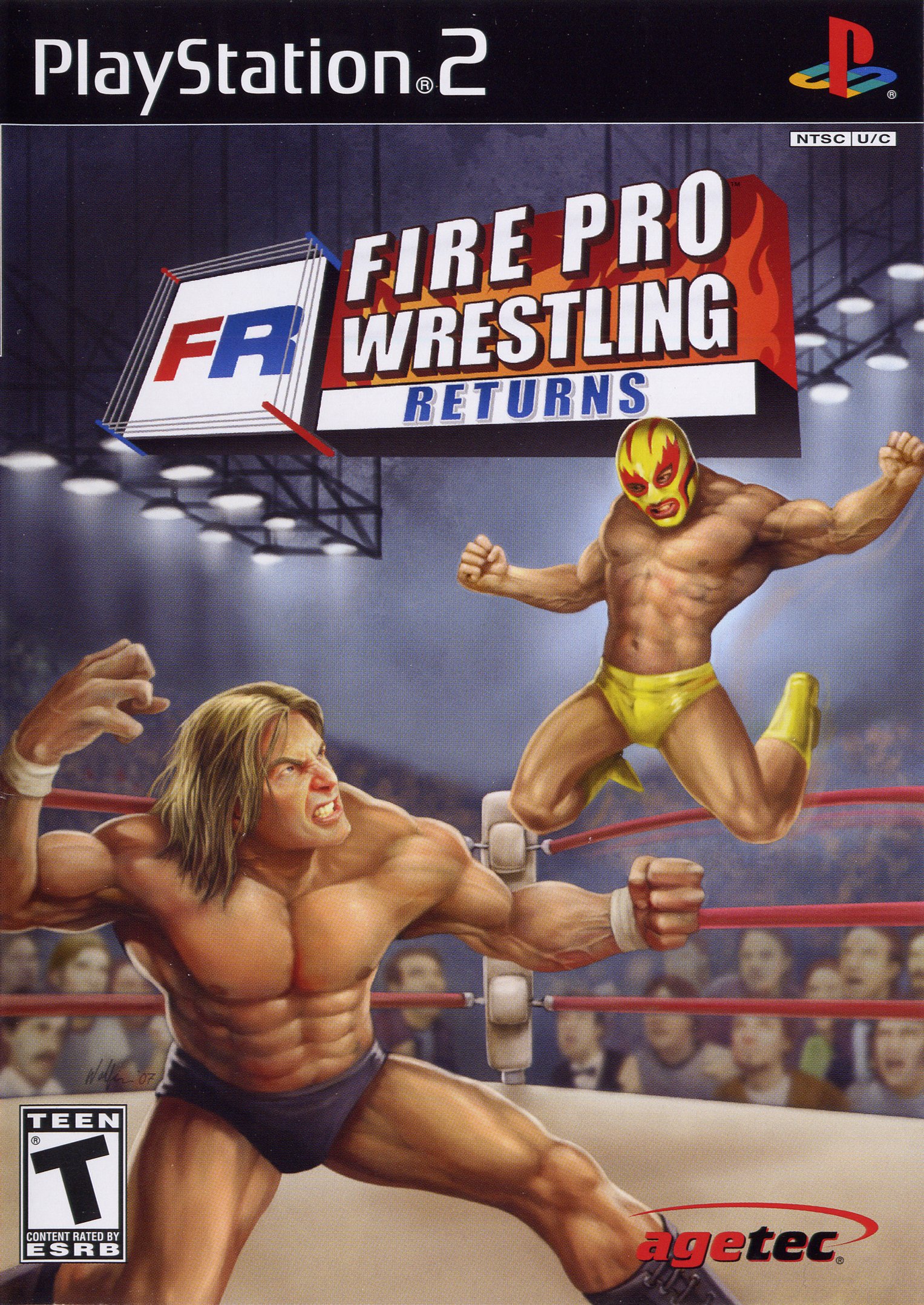 Обложка игры Fire Pro Wrestling Returns