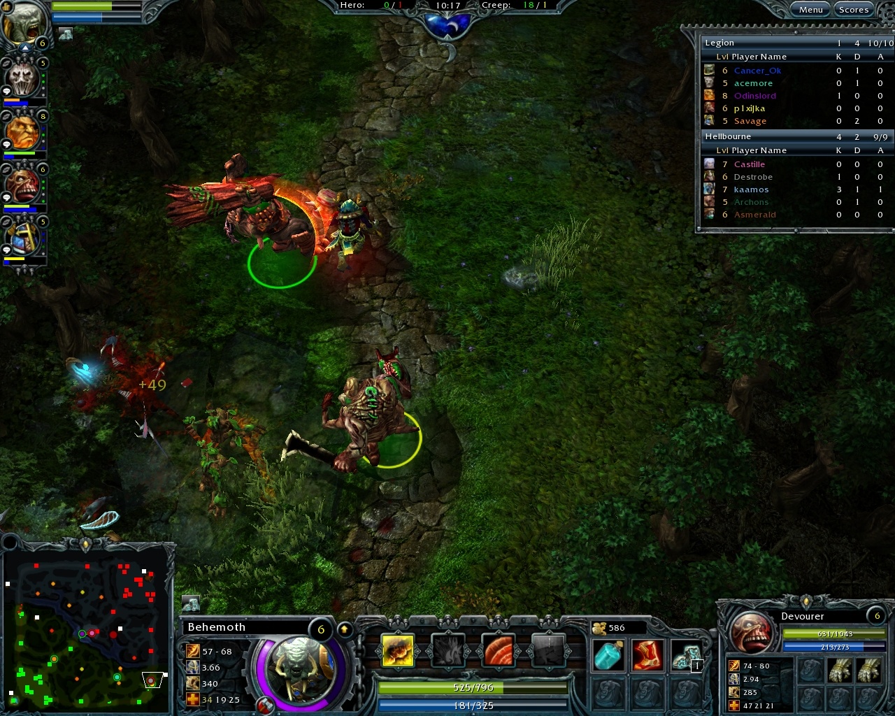 Скриншот из игры Heroes of Newerth - 19