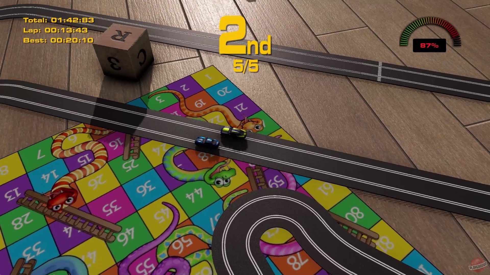 Скриншот из игры Trax - Build it Race it - 5