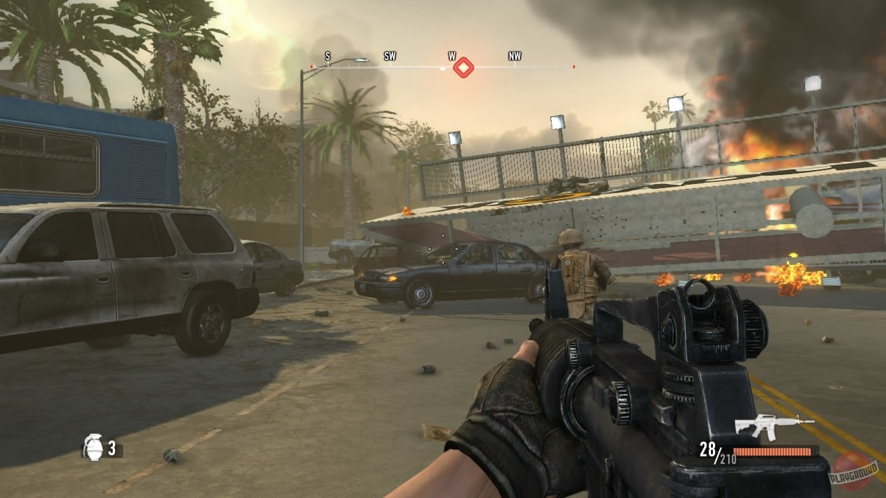 Скриншот из игры Battle: Los Angeles - The Video Game - 20