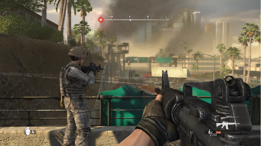 Скриншот из игры Battle: Los Angeles - The Video Game - 13
