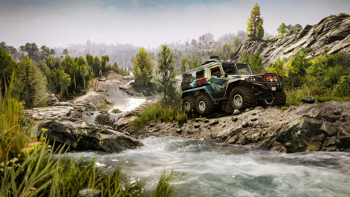 Скриншот из игры Expeditions: A MudRunner Game - 1