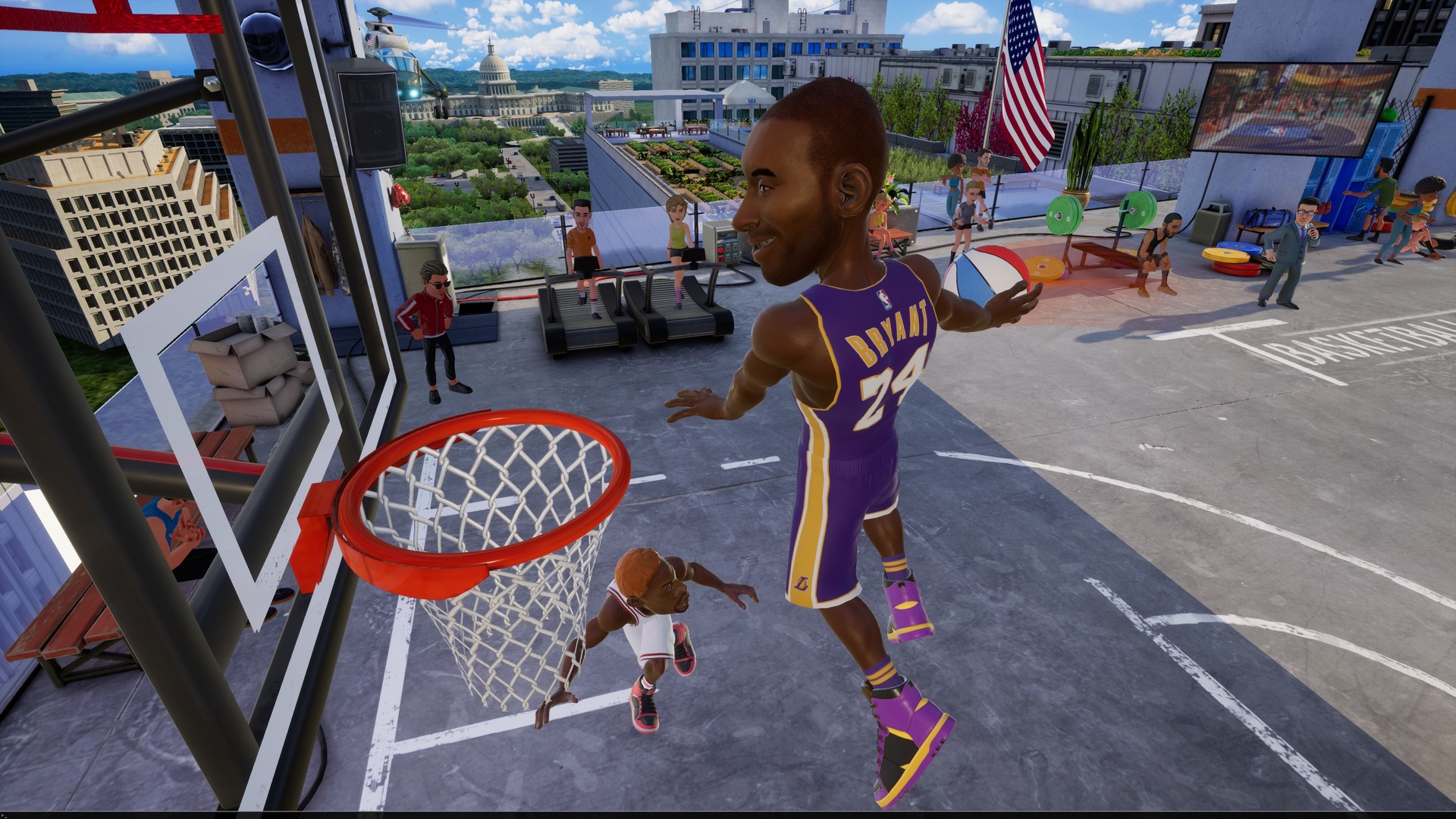 Скриншот из игры NBA 2K Playgrounds 2 - 6