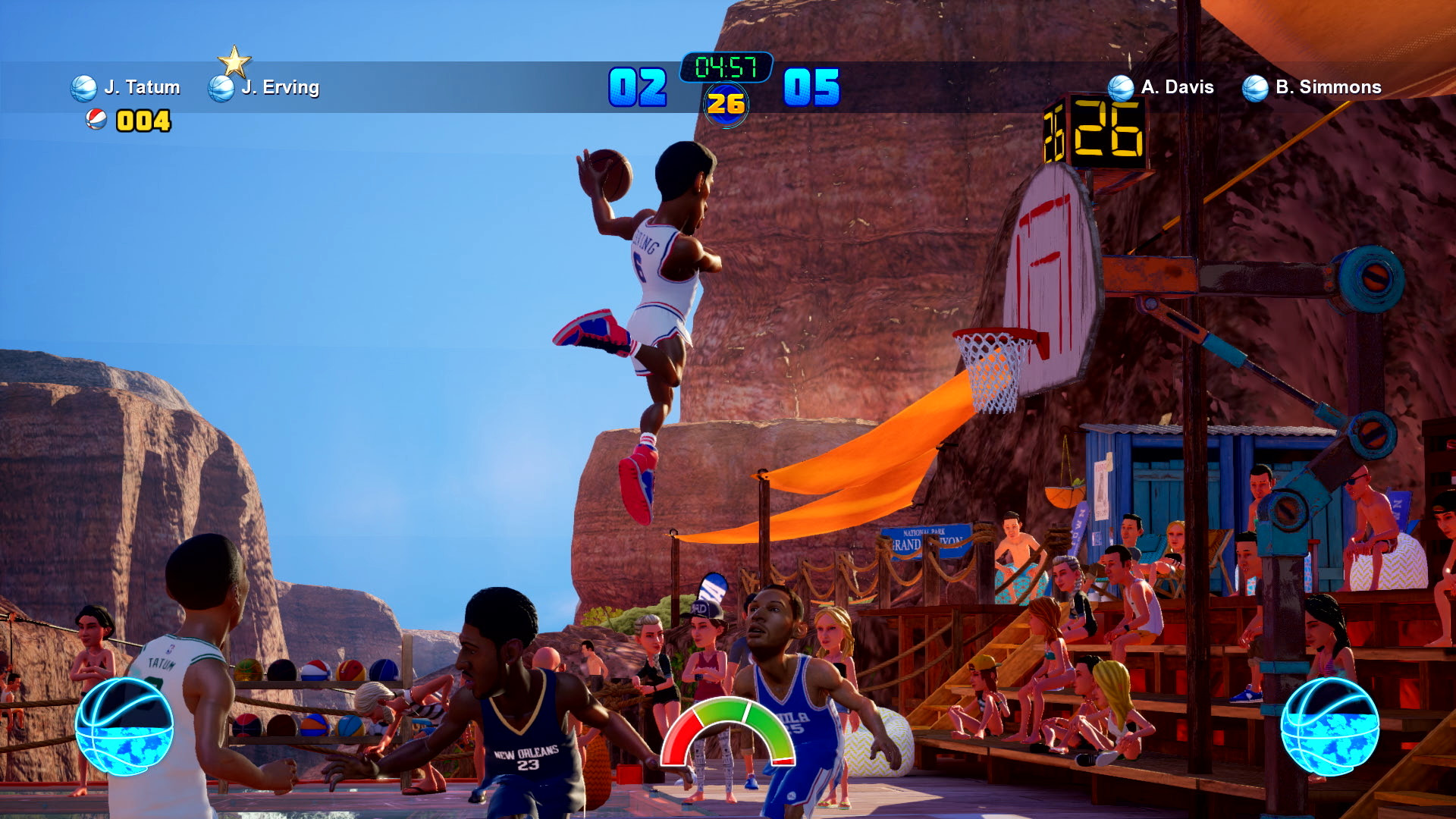 Скриншот из игры NBA 2K Playgrounds 2 - 3