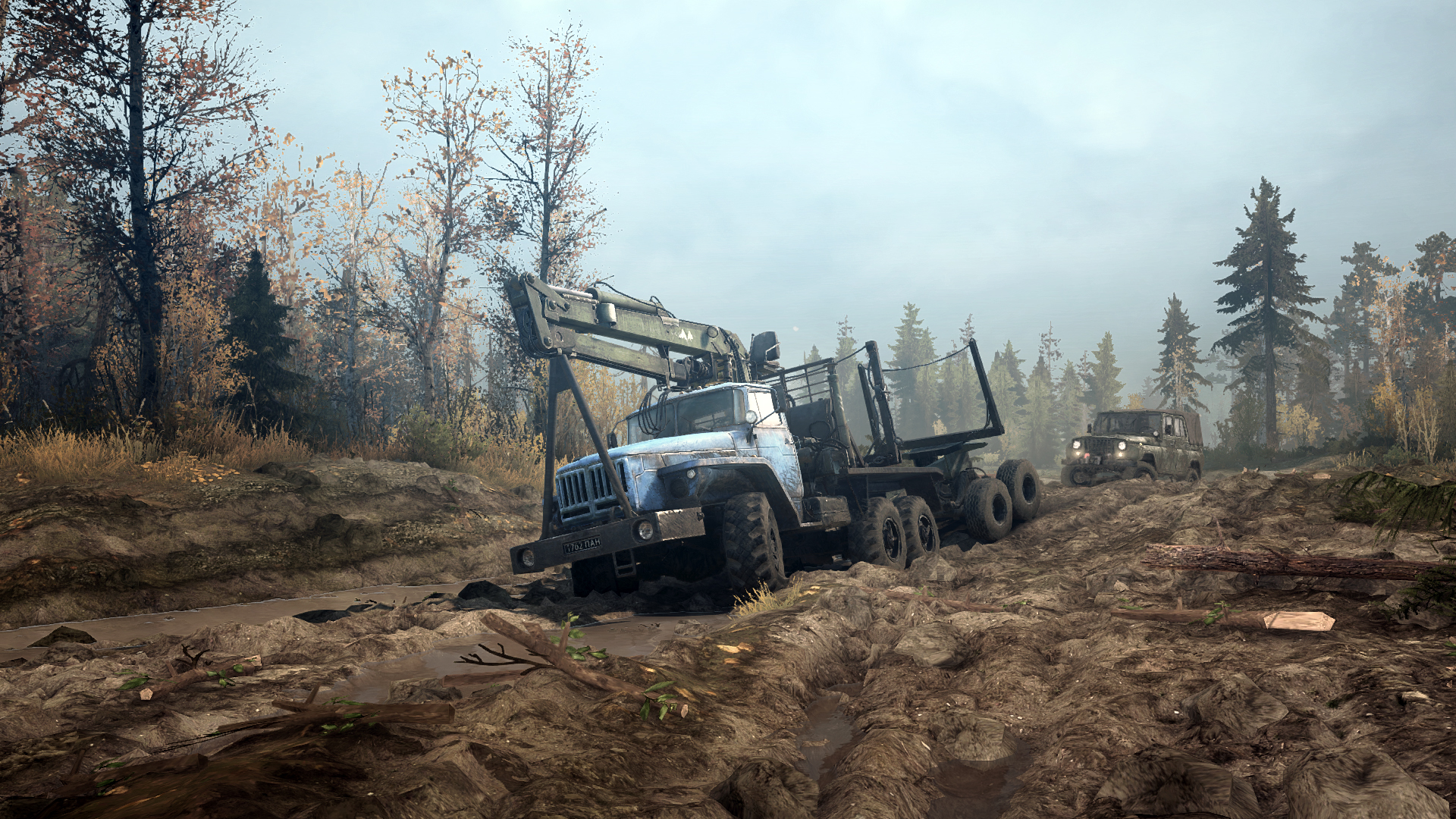 Скриншот из игры Spintires: MudRunner - 18