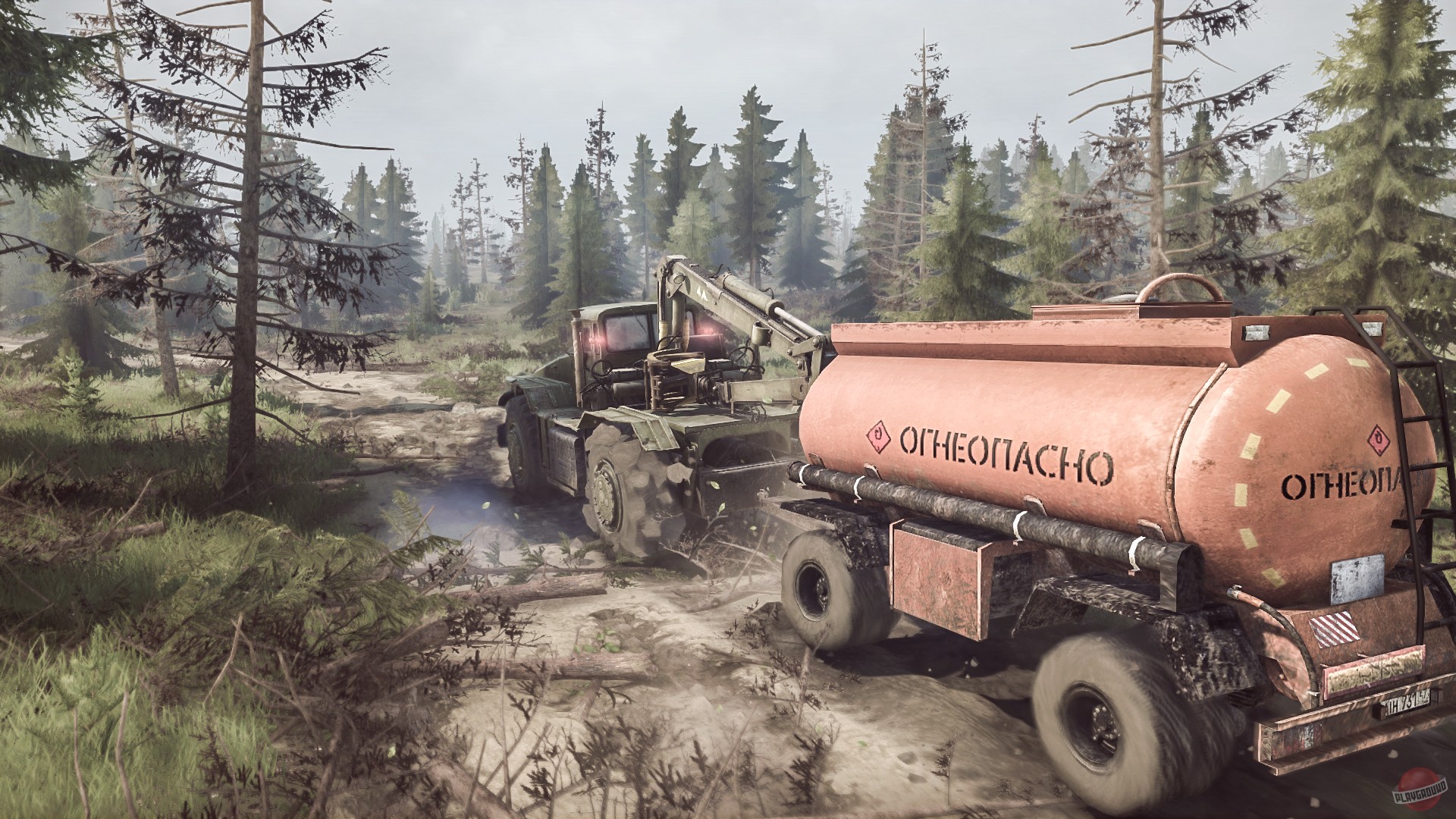 Скриншот из игры Spintires: MudRunner - 48