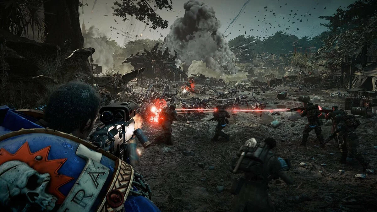 Скриншот из игры Warhammer 40,000: Space Marine 2 - 9