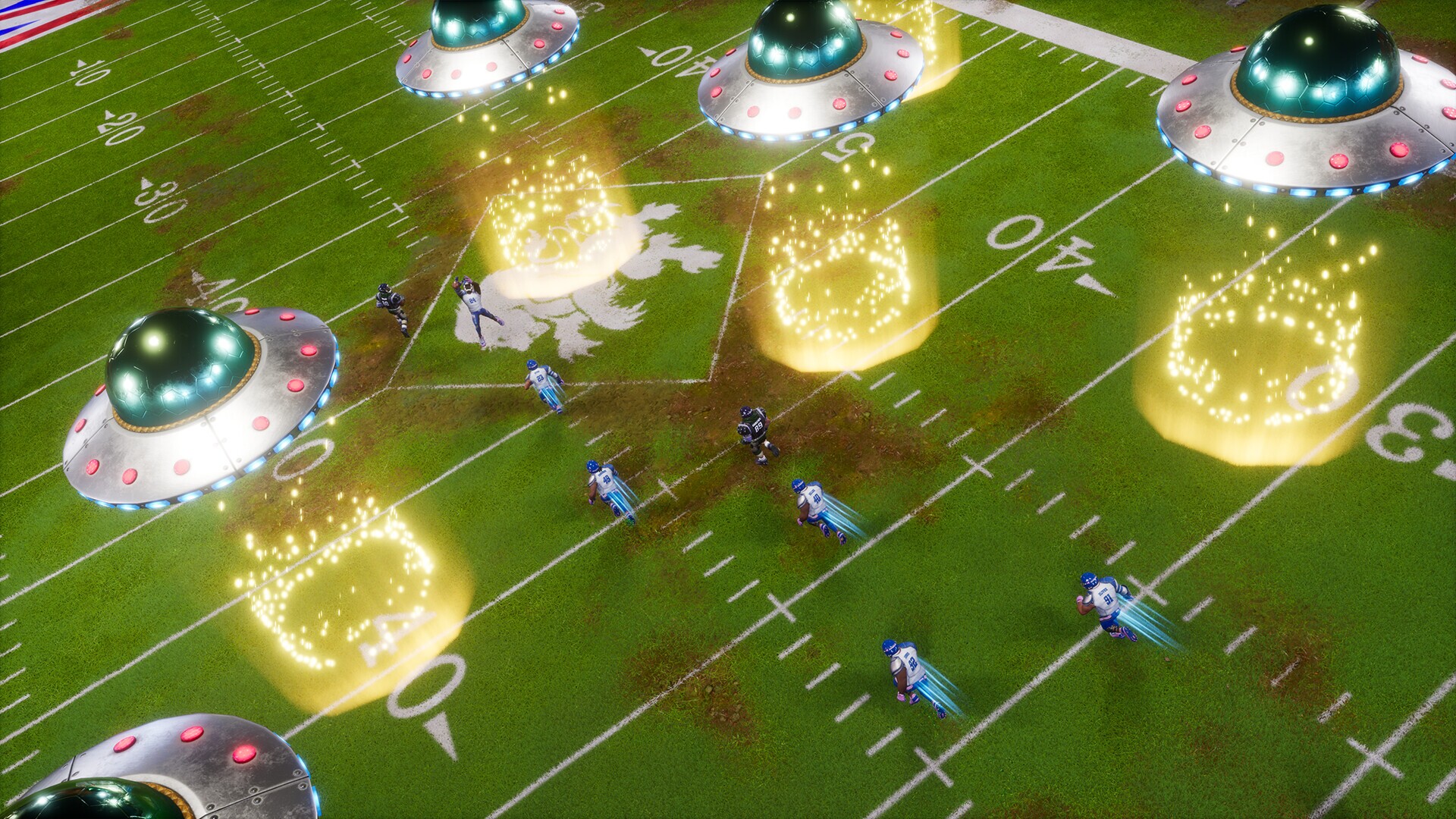 Скриншот из игры Wild Card Football - 7