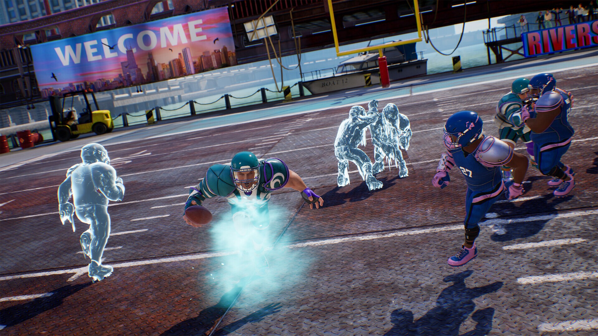 Скриншот из игры Wild Card Football - 17